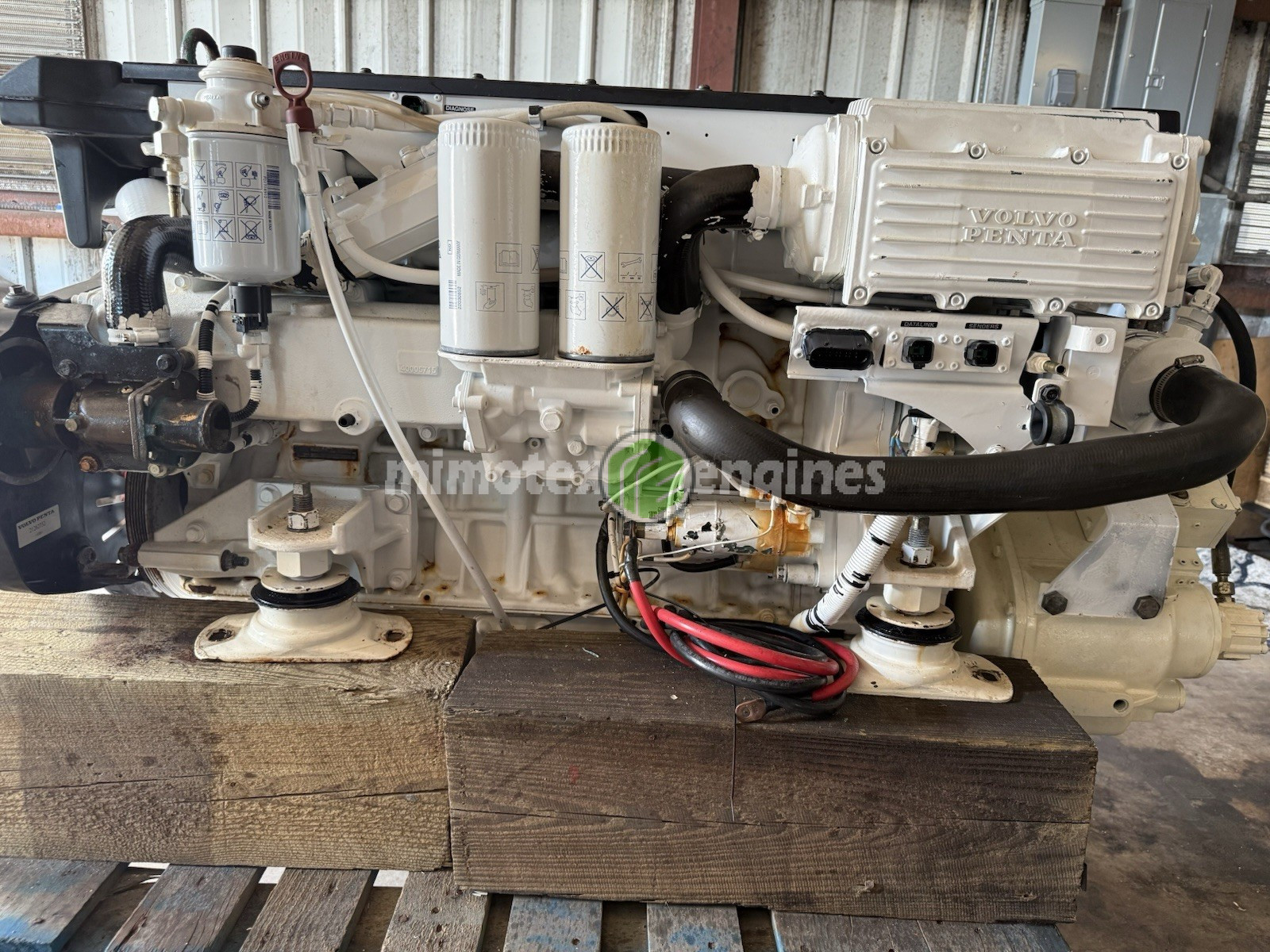 Volvo Penta D6-370 Marine Engine With Transmission