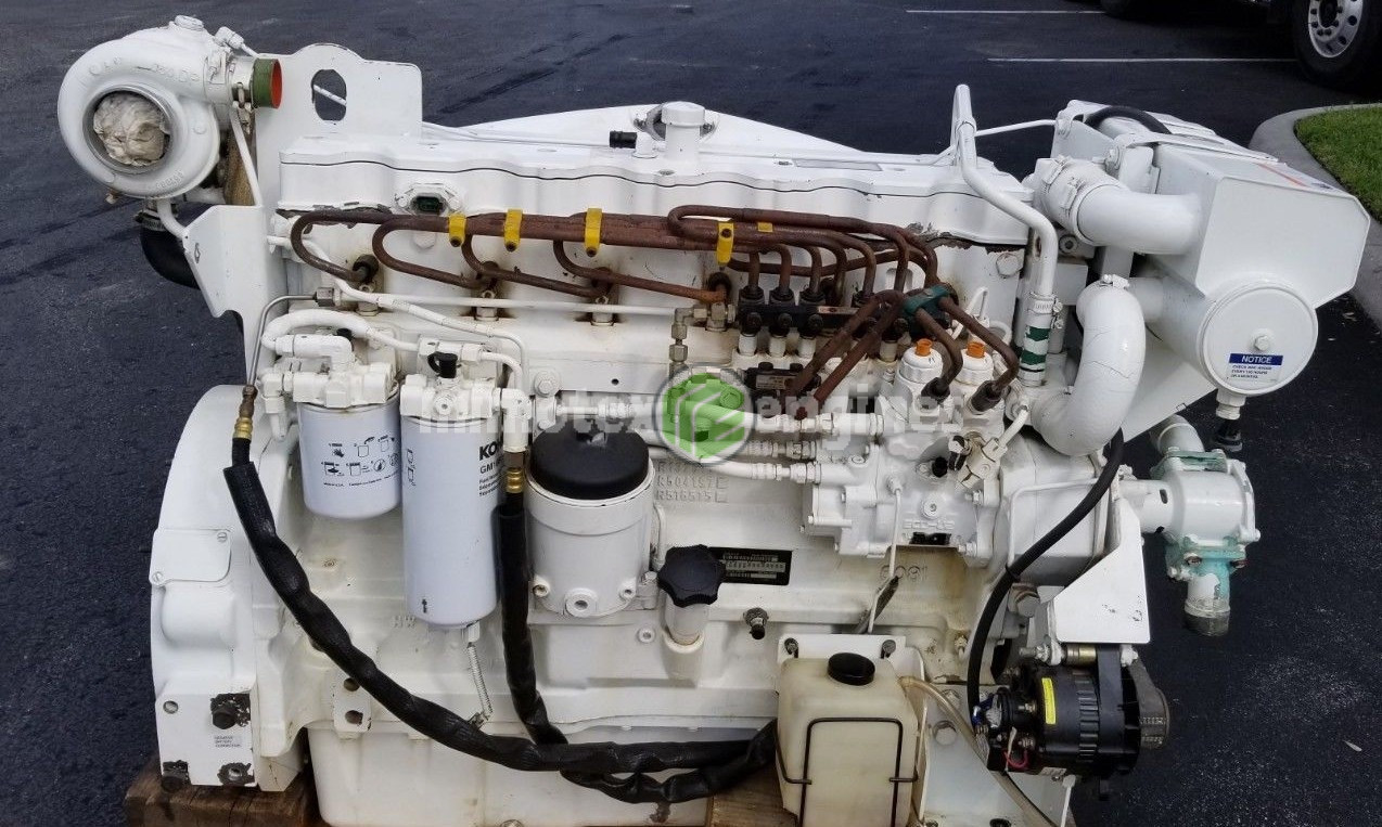 John Deere 6081AFM75 Marine Diesel Engine 261HP